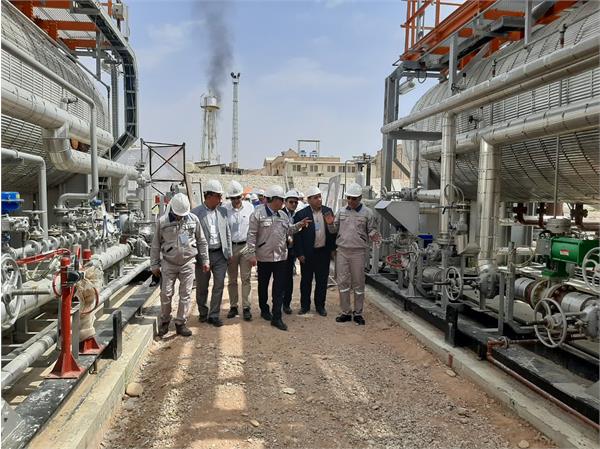 بهره‌برداری میدان نفتی دانان در استان ایلام 10