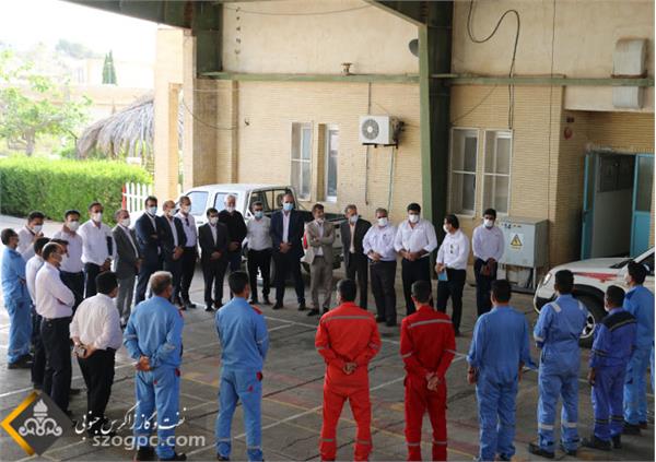 بازدید مدیرعامل از منطقه عملیاتی پارسیان 3