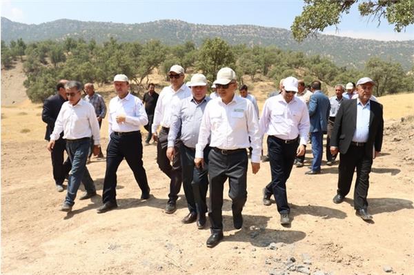 بازدید مدیرعامل شرکت نفت مناطق مرکزی ایران از میدان گازی مختار در استان کهگیلویه و بویراحمد 16