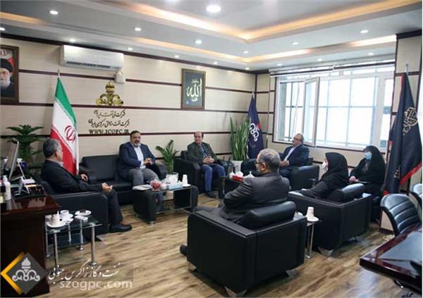 دیدار مدیرعامل نفت مرکزی با رئیس روابط عمومی شرکت ملی نفت ایران 2