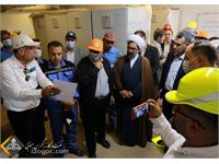 بازدید مدیرعامل شرکت نفت مناطق مرکزی ایران و هیات همراه از میدان نفتی خشت 13