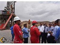 بازدید مدیر نظارت بر تولید نفت و گاز شرکت ملی نفت ایران و مدیرعامل نفت مرکزی از منطقه عملیاتی خانگیران 1