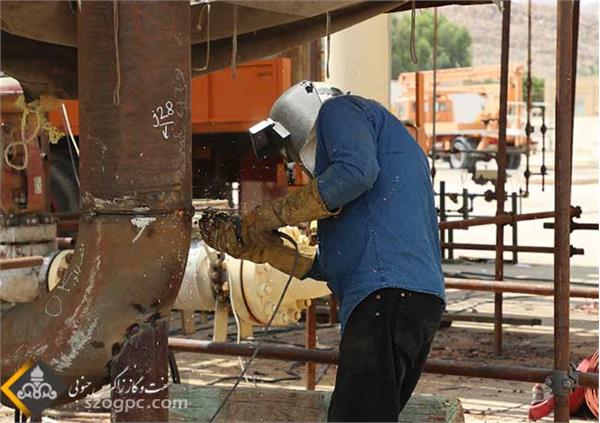 تعمیرات اساسی منطقه آغار و دالان در ایستگاه پایانی 24