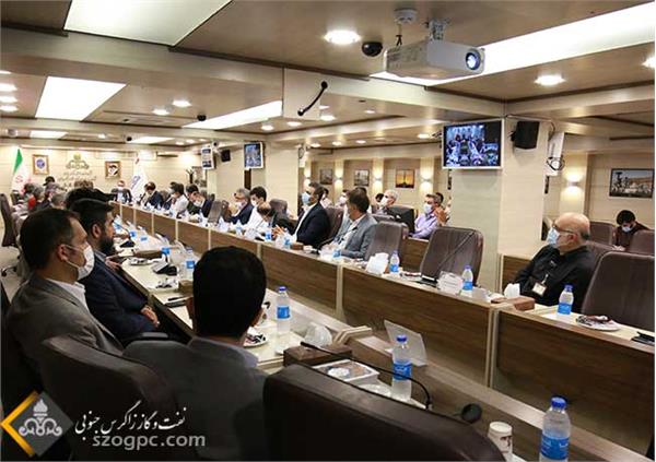 مراسم تکریم و معارفه مدیر منابع انسانی شرکت بهره‌برداری نفت و گاز زاگرس جنوبی 23