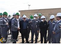 بازدید مدیر عامل شرکت نفت مناطق مرکزی ایران و مدیر نظارت بر تولید شرکت ملی نفت و هیات همراه از منطقه خانگیران 7