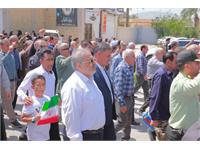 حضور کارکنان شرکت بهره‌برداری نفت و گاز زاگرس جنوبی در راهپیمایی روز قدس 1404 2