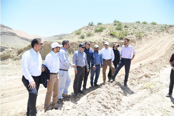 بازدید مدیر عامل شرکت نفت مناطق مرکزی ایران از پروژه توسعه میدان گازی توس 3