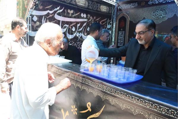 برگزاری مراسم سوگواری سید و سالار شهیدان حضرت اباعبدالله الحسین (ع) 19