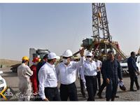 حضور مدیرعامل نفت مناطق مرکزی ایران در منطقه عملیاتی خانگیران 6
