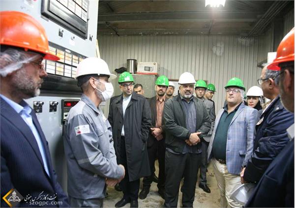 بازدید روسای روابط عمومی شرکت های تابعه ملی نفت ایران از منطقه عملیاتی خانگیران 8