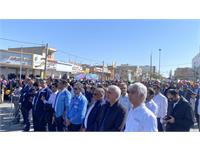 حضور کارکنان مناطق عملیاتی شرکت بهره‌برداری نفت و گاز زاگرس جنوبی در راهپیمایی ۲۲ بهمن 11