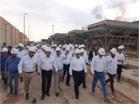 بازدید مدیر عامل نفت مناطق مرکزی ایران از پروژه های احداث ایستگاه تقویت فشار چشمه خوش ، دهلران و نیز میدان دانان 22