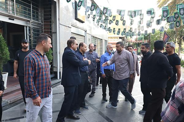 کاروان شرکت بهره برداری نفت و گاز زاگرس جنوبی عازم مراسم پیاده روی اربعین حسینی 1