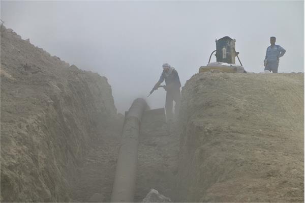 تعمیرات اساسی منطقه عملیاتی  آغار و دالان 14