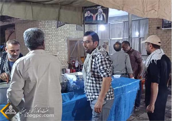 خدمت‌رسانی شرکت بهره برداری نفت و گاز شرق به‌ زائران اربعین حسینی 7