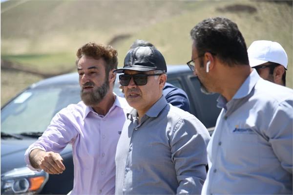 بازدید مدیر عامل شرکت نفت مناطق مرکزی ایران از پروژه توسعه میدان گازی توس 1