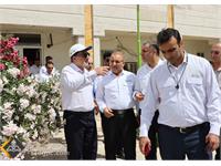 بازدید مدیر عامل شرکت نفت و گاز زاگرس جنوبی از منطقه عملیاتی پارسیان-ناحیه وراوی و ایثار 7