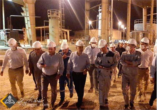 بازدید مدیرعامل شرکت نفت مناطق مرکزی ایران از میدان نفتی دانان 6