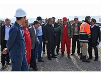 بازدید مدیرعامل شرکت ملی نفت ایران از میدان گازی توس 14