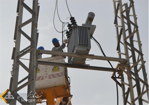 آغاز تعمیرات اساسی بدون توقف تولید در مراکز جمع آوری گاز منطقه عملیاتی آغار و دالان 1