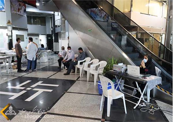 اهدا خون کارکنان زاگرس جنوبی 1