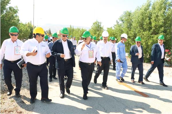 بازدید مهندس میرباقری از منطقه عملیاتی آغار و دالان 11