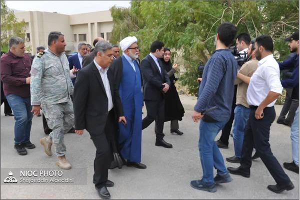 بازدید مدیرعامل شرکت ملی نفت ایران از بیمارستان امام خمینی کنگان 2