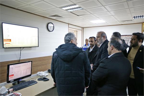 بازدید مدیر عامل شرکت نفت مناطق مرکزی از منطقه عملیاتی سراجه قم 6