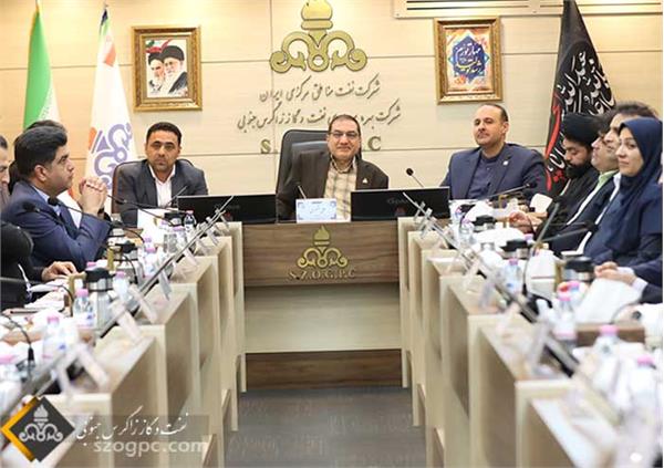 برگزاری مراسم تودیع و معارفه سرپرست روابط عمومی شرکت بهره برداری نفت و گاز زاگرس جنوبی 10