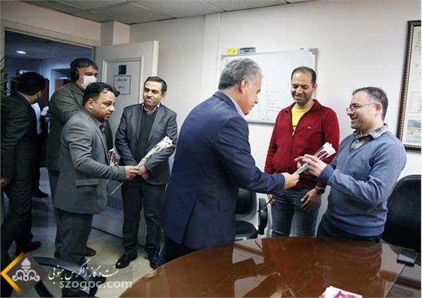 مراسم گرامیداشت روزمهندس با حضور مدیر عامل شرکت نفت مناطق مرکزی ایران 10