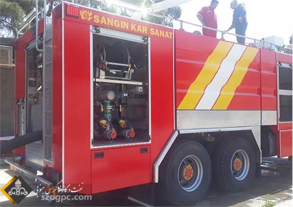 تعمیر و بروز رسانی تجهیزات ایمنی و آتش نشانی منطقه عملیاتی دهلران 6