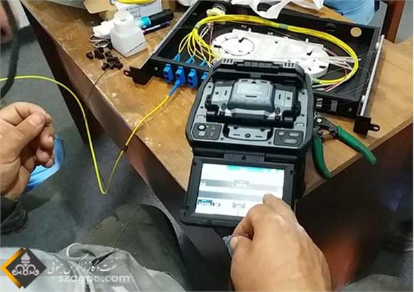 فیبر نوری منطقه عملیاتی آغار و دالان 4