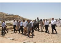 بازدید مدیرعامل نفت‌ مناطق مرکزی ایران از میدان‌های گازی باباقیر و بانکول 10
