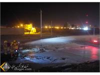 نشتی تانکر سوخت سروستان 4