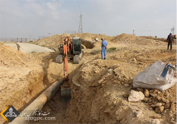 تعمیرات اساسی سال 1401 در منطقه عملیاتی نار و کنگان آغاز شد 3