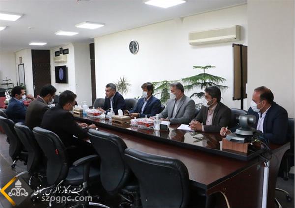 برگزاری نشست مدیرعامل شرکت نفت مناطق مرکزی ایران و سرپرست شرکت برق منطقه ای استان فارس 2