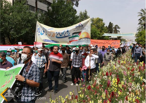 راهپیمایی روز قدس شیراز 3