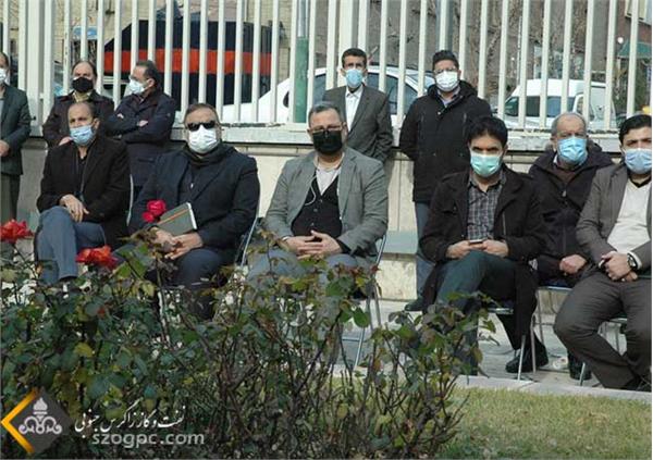 مراسم گرامیداشت دومین سالگرد شهادت حاج قاسم سلیمانی در مقبره شهدای وزارت نفت 5