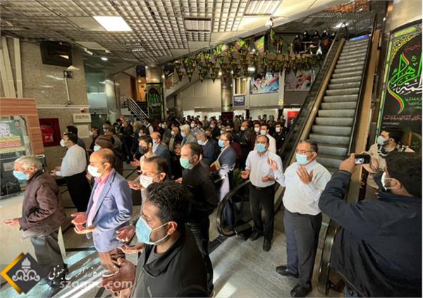 میزبانی شرکت بهره برداری نفت و گاز زاگرس جنوبی از شهید گمنام 8