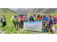 صعود کوهنوردان زاگرس جنوبی به قله "قلم دنا" 6