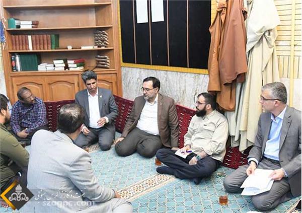 بازدید مشاور مدیرعامل شرکت ملی نفت ایران در امور مناطق محروم نفتی و گازی 7