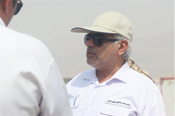 بازدید مدیرعامل نفت مرکزی از پروژه توسعه میدان گازی دی 7