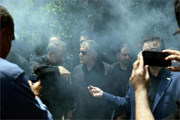 حضور وزیر نفت در موکب شهدای نفت 13