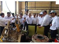 بازدید مدیرعامل شرکت زاگرس جنوبی از منطقه عملیاتی نار و کنگان 6