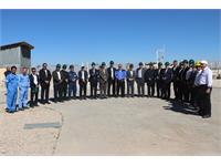 بازدید رییس منطقه ۳ سازمان بازرسی کل کشور و مدیر کل دیوان محاسبات استان فارس و هیأت همراه از منطقه عملیاتی آغار و دالان 36