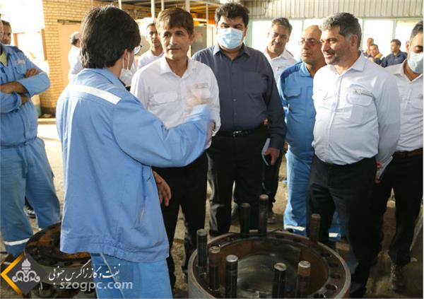 بازدید مدیرعامل از تعمیرات اساسی منطقه دالان 1401 9