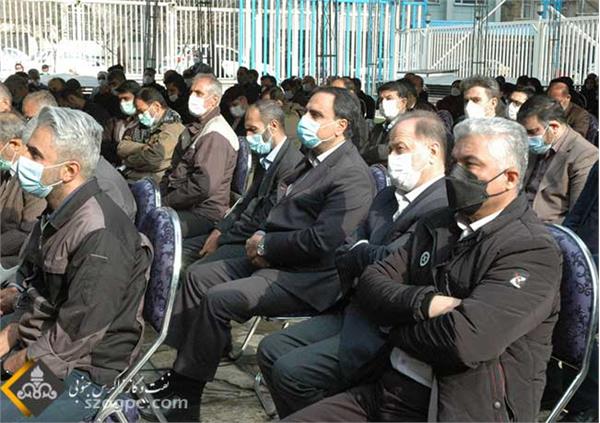 مراسم گرامیداشت دومین سالگرد شهادت حاج قاسم سلیمانی در مقبره شهدای وزارت نفت 2