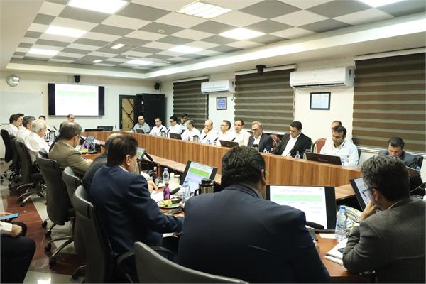 بازدید مهندس میرباقری از منطقه عملیاتی نار و کنگان 12