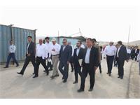 بازدید مدیرعامل نفت مرکزی از میدان نفتی خشت 5