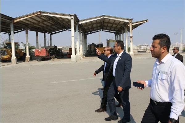 بازدید مدیر عامل شرکت بهره برداری نفت و گاز زاگرس جنوبی ازمنطقه عملیاتی سرخون و گشوی جنوبی 2